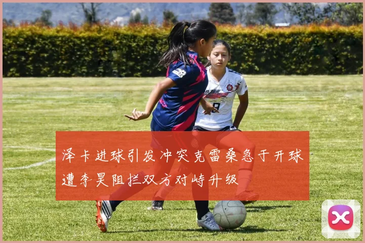 泽卡进球引发冲突克雷桑急于开球遭李昊阻拦双方对峙升级